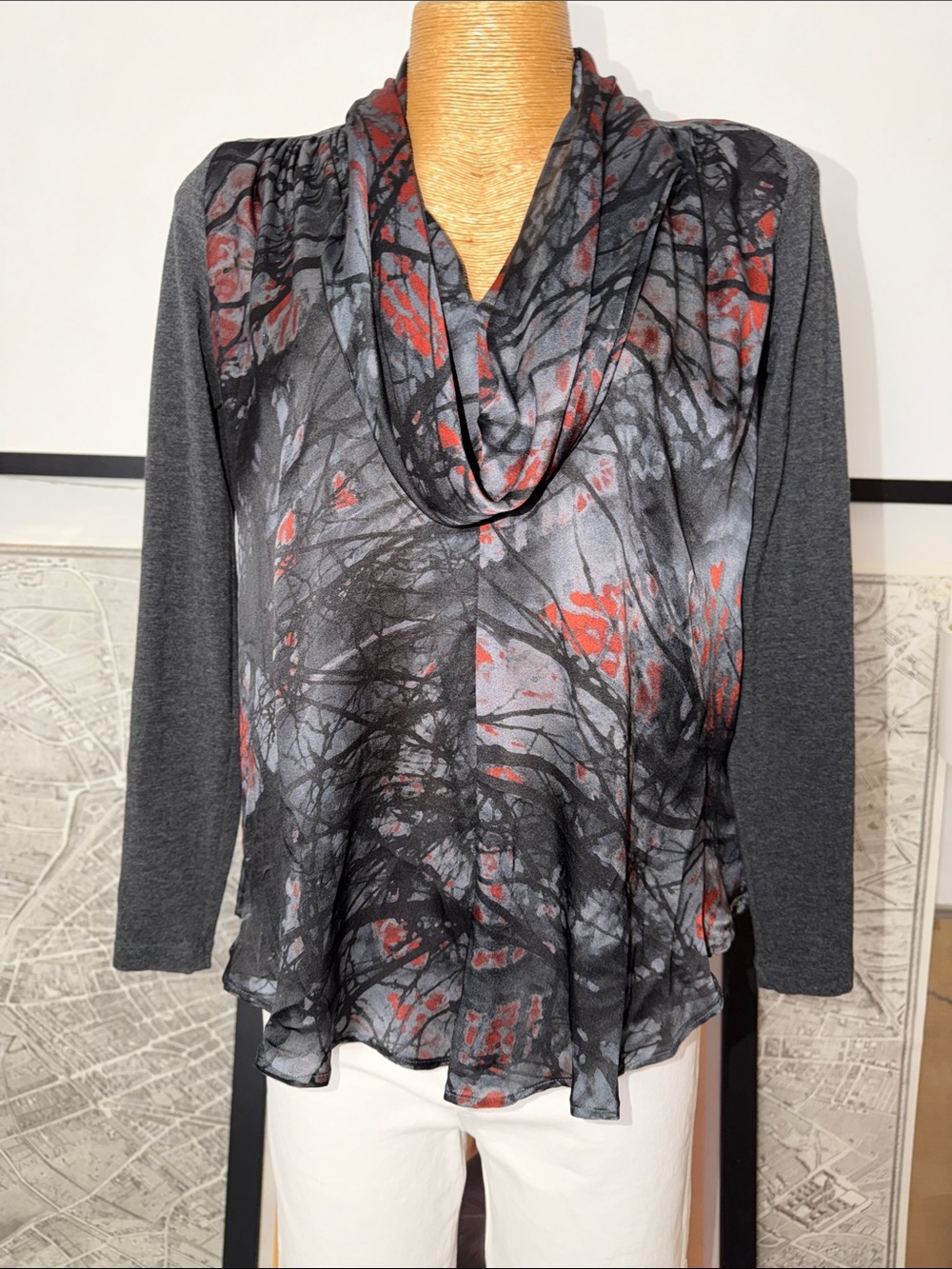 PLEIN SUD JEANS silk blouse Size 6